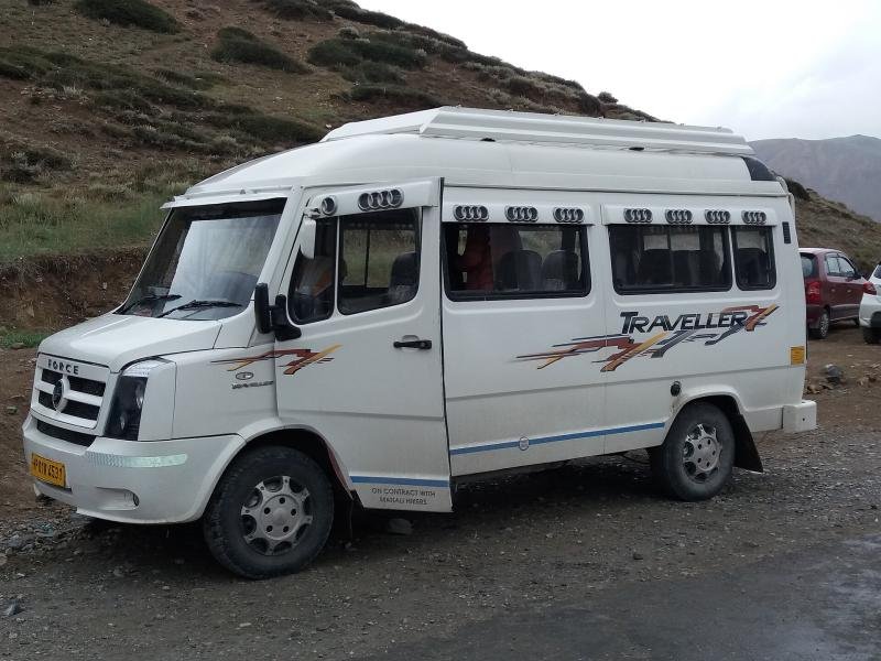 Tempo Traveller 12 Seater, up to 12 seats, for hire in Vrindavan